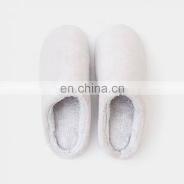 Womens Unisex Coral Fleece Slide On Couple Home House Slipper With Memory Foam
