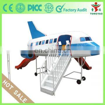 Fiber Glass Airplane Outdoor Playground,children Airplane Playground Equipment