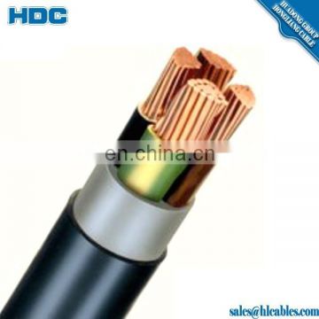 IEC 502 0.6/1kV VAV Armor power cable 3x95+50mm2 PVC insulation STA armor factory price