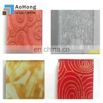 Decorative Fabric Laminated Glass photo-2