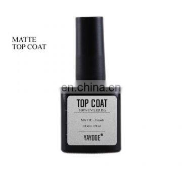 Yayoge High Quality Gel Matte Top Coat No Wipe Gel Top Coat For Wholesale Polish Gel photo-3
