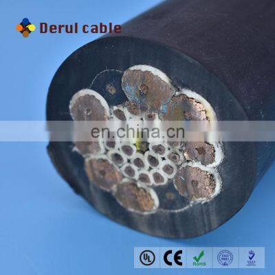 Pendant cable reeling cable hoist crane control cable