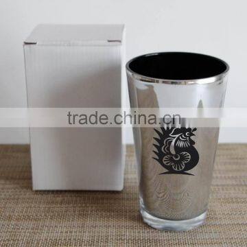 TOP QUALITY GLASS TUMBLER ELECTROPLATING photo-2