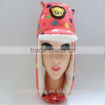 Factory wholesale knit winter children hats and kid caps