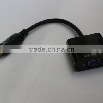 Female - male Displayport to vga adapter