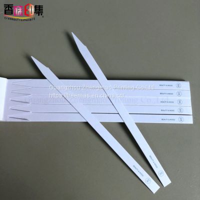 Perfume Test Paper/Blotters for tester paper fragrance perfume test paper Chinese Supplier