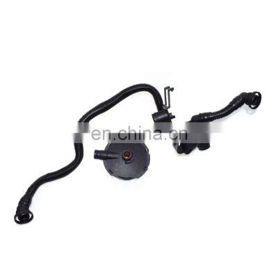 Free Shipping!NEW CRANKCASE VENT VALVE & BREATHER PCV VACUUM HOSE FOR AUDI A4 A6 QUATTRO