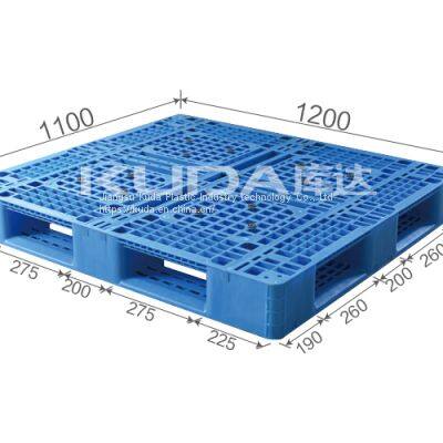 high-density virgin PE of china manufacturer 1211B WGTZ PLASTIC PALLET（BUILT-IN STEEL TUBE）