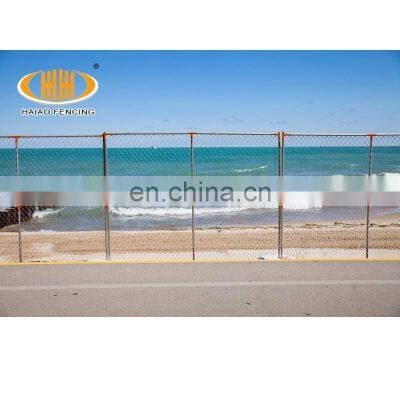 Hot Dipped Galvanized Canada Temporary Mobile Fence