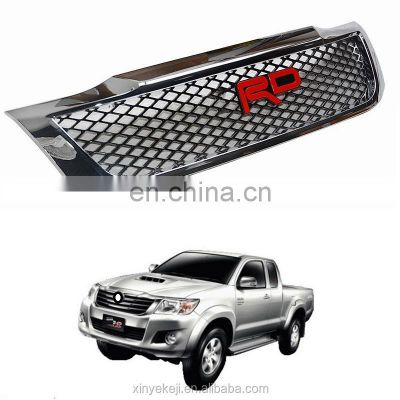 Dongsui ABS Plastic Front Grille Electroplate Front Grill For Hilux Vigo 2012-2014