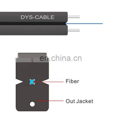 Fiber Optic 1 Core 1km 2km 3km Plywood Drum Ftth Drop Cable Single Mode Indoor Fiber Optic Cable photo-2