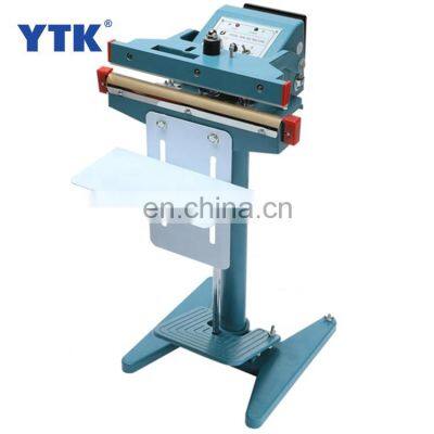 Vertical Sealing Food Sachet Pouch Packing Machine Aluminum Frame Foot Pedal Step Press Heating Sealing Machine Price