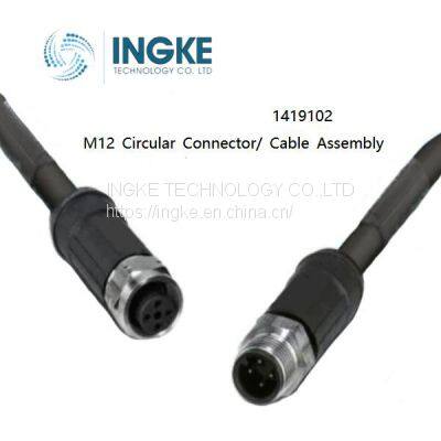 INGKE,1419102, Cable Assembly M12,Sensor Cables / Actuator Cables,3Position