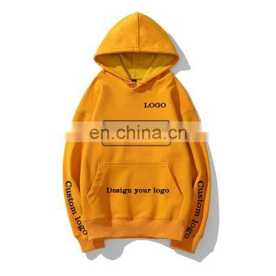 Wholesale High Quality White, 100% Cotton Unisex Oversize Hoodies Printing Custom Hoodies/