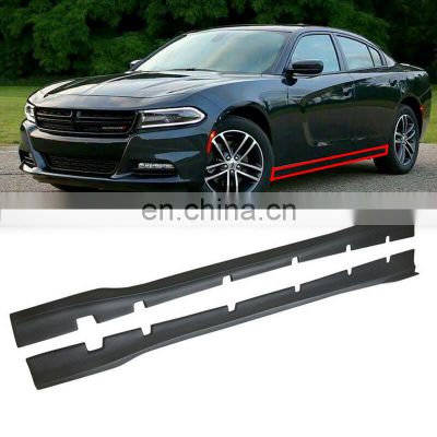 Good Quality Factory Directly Factory Hot Sale Auto Carbon Side Skirts Body Kit for Dodge Charger SRT 2015-2020