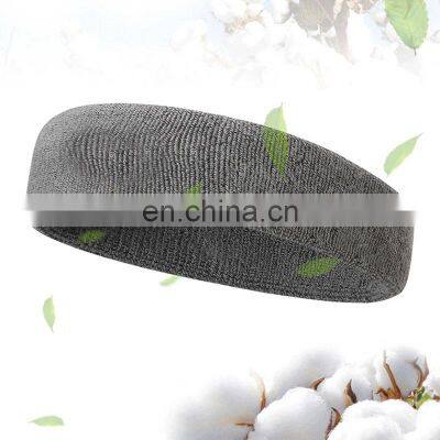 Private Logo Womens Ladies Thick Men Yoga Designer Elastic Custom Sweat Low MOQ Kids Sports Headband photo-5