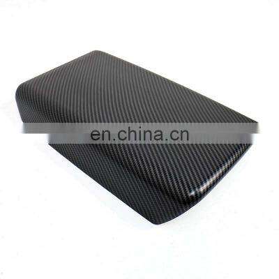 Carbon Fiber Accessories Parts Interior For Tesla Model Y Armrest Box Cover