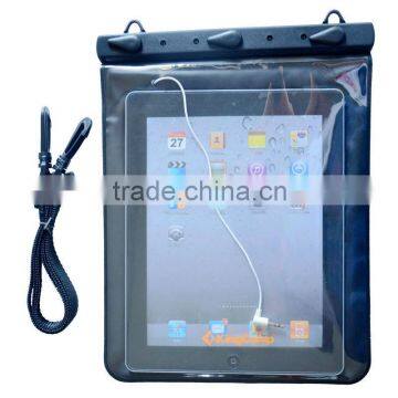 2013HOT SALE PVC Waterproof Bag Case For iPad Mini Similiar Size Tablet