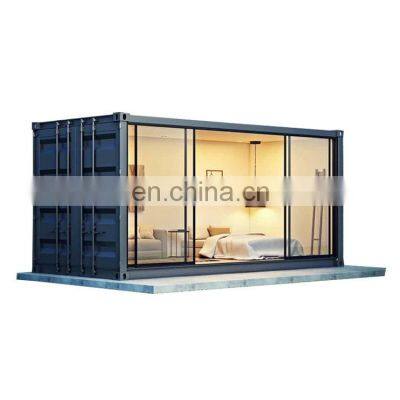 Easily Installing flat pack container house steel structure modular