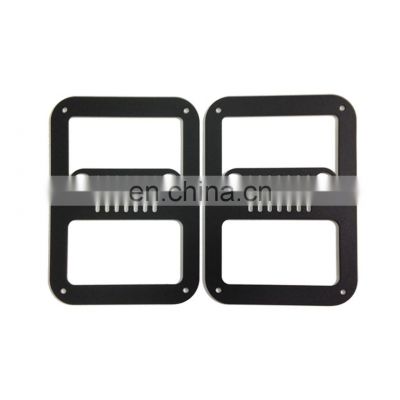 J115 Taillight guard like grille for jeep for wrangler JK headlight taillight parking light bracket cover