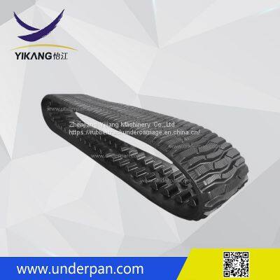 Small Rubber Track for Mini Crawler Excavator 450x81x76N 400x72.5x72W 300x52.5x84 400x144x36 230x72x47 420x100x52 250x72x45 photo-3
