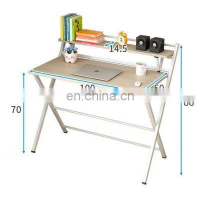 Portable Cheap Price Modern Home Office Furniture Adjustable Desk Top Folding Design Simple Table Computer Desk for Home photo-4