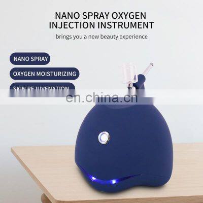 Blue Elf Nano Spray Oxygen Injection Instrument Deep Moisturizing Skin Rejuvenation Face Cleaning Skin Care Beauty Machine photo-5