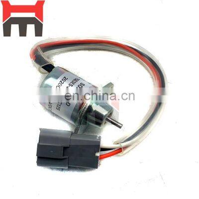 Hot sales Mini excavator diesel engine stop solenoid valve 1503ES-24S5SUC12S