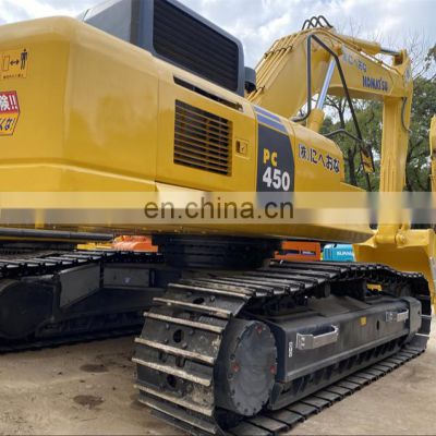 Japan 45Ton Heavy excavator komatsu PC450, komatsu used PC450-7 heavy crawler digger