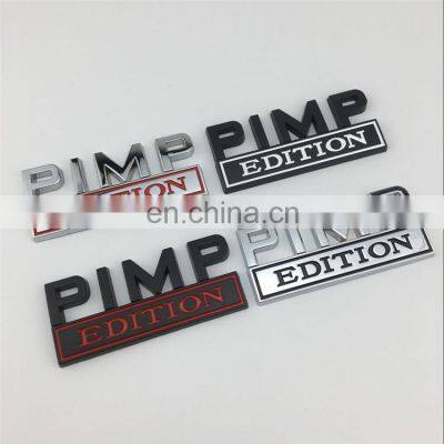 High Quality Custom Zinc Alloy Car Sticker Gelatin Sponge Car Emblem Badge photo-3