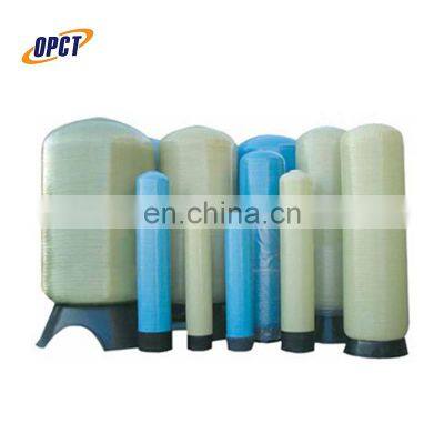 High Pressure Vessel Water Filter / Plastic Frp Soft Water Asme Tank