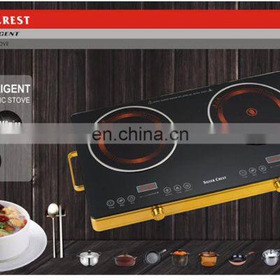 Induction Cooker 110v/220v 2000W Touch Control Black Color Easy to Operate Rice Soup Milk Hotpot Rice Keep Warm Function photo-3