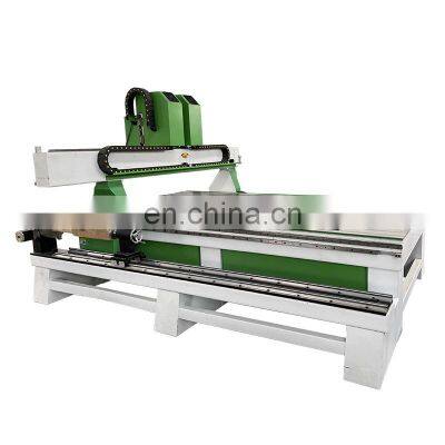 Best Price 3d Cnc Router Cylinder Boring And Milling Machine With Rotary Engraving Machine Wood Cnc Router 4 Axis 1325