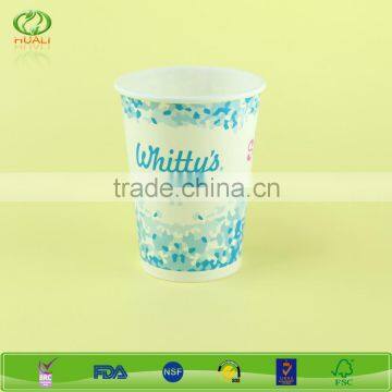 16oz disposable ice cup , waxed paper cup , paper cup design