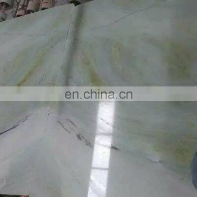 CE Certificate Wall Cladding Stone Translucent Jade Green Onyx Marble Slabs