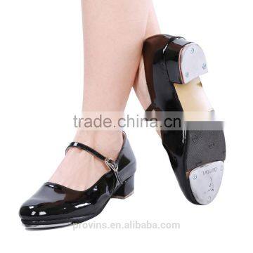 Tap Shoes, Women's Imitation Leather Tap Shoes, Women Shoes, Dance Shoes (5490A)