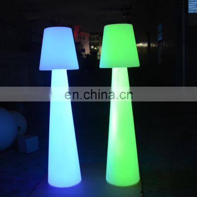 rechargeable led floor lamp /Remotely control other bar furniture 16 colors led lighting garden plastic led lamps home decor