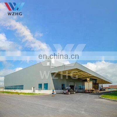 Quick Installation Of Warehouse Building Metal Steel Windproof Structure Easily Erected Factory