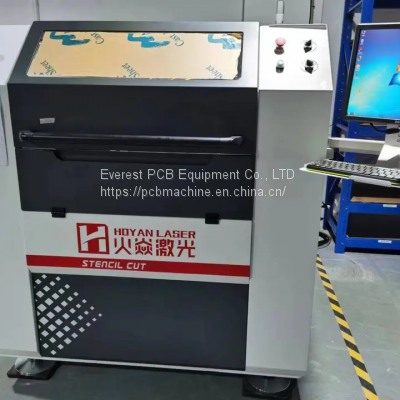 SMT Stencil Cutting Machine for Metal Sheet High Accuracy Fiber Laser Cutter photo-3