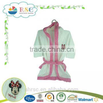 Eco friendly super warm baby bathrobe