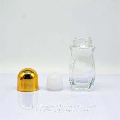 50ml Large Volume Ball on Bottle Roll on Bottles Empty Glass Bottle for Packing Essential Oil Skin Care Oil photo-3