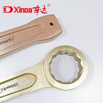 Xinda Non Sparking Box Striking Wrench Ring Hammering Spanner Manufacturer Explosion Proof Tools photo-3