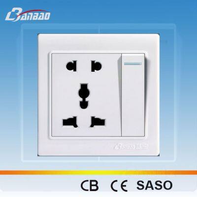 13A 5pin Multi Wall Socket