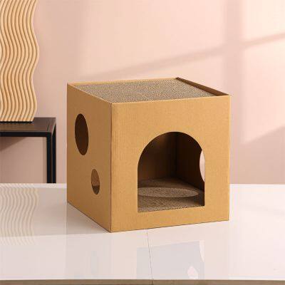 MeowLove Hot sales scratcher cat play toy corrugated cardboard cat scratcher cat cardboard