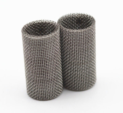 Customized 304 Stainless Steel Woven Wire Mesh Cylinder Filter Tube For Liquid Filtration