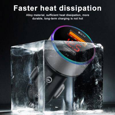 6A 36W Smart Car Phone Charger Adapte Portable Hands Free Special Super Fast Usb Universal Car Charger photo-5