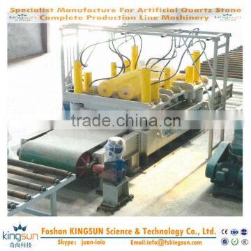 Man made quartz stone pressing machine/stone press device for artificial quartz slab