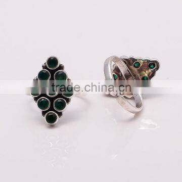 EMERALD TOE RING ,925 sterling silver jewelry wholesale,WHOLESALE SILVER JEWELRY,SILVER EXPORTER,SILVER JEWELRY FROM INDIA