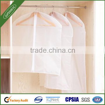 White seal PEVA transparent suit dust bags marketing