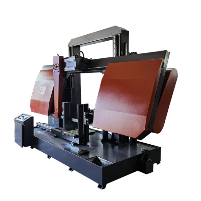 Semi-automatic Horizontal Metal Band Sawing Machine, Steel Bar Saw Band Sawing Machine, Cnc Band Sawing Machine Gb42100 photo-3